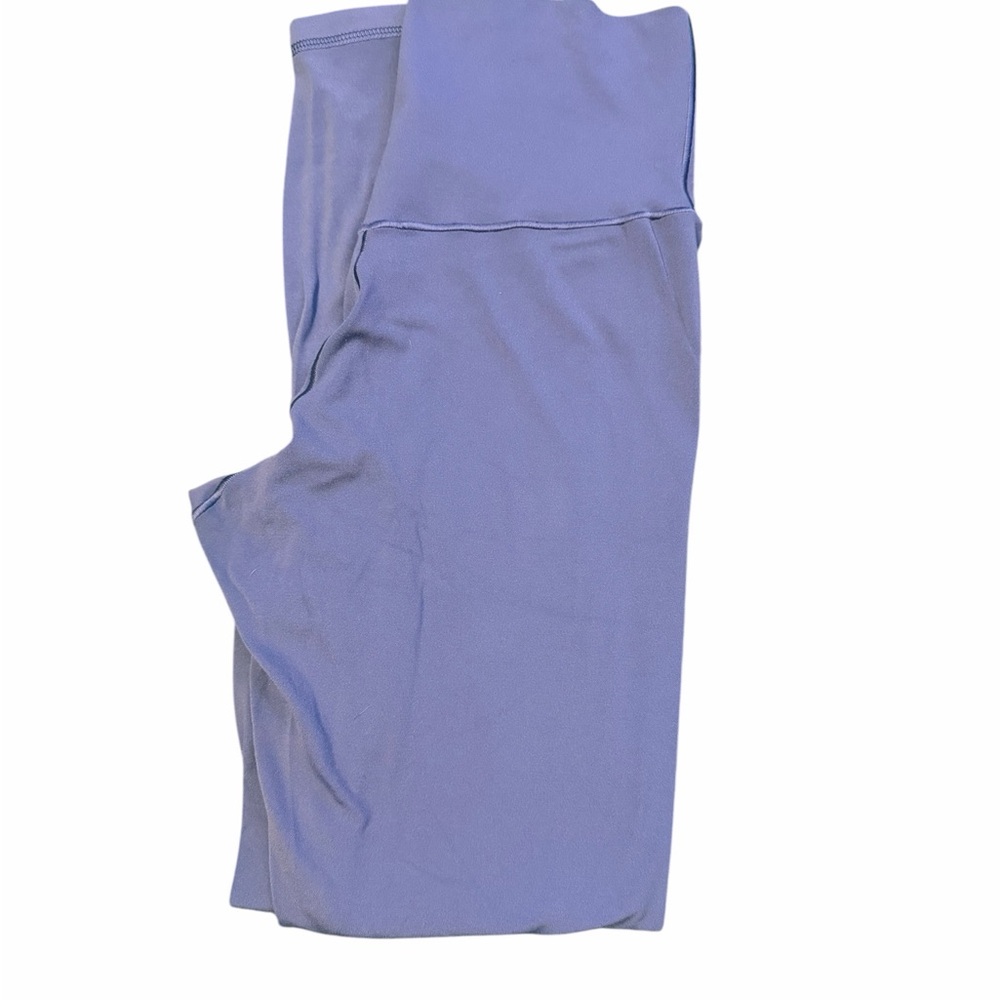Offline by Aerie RealMe Hi-Rise Crossover Waist 7/8 Leggings - Slate Gray